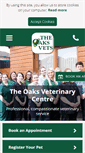 Mobile Screenshot of oaksvetcentre.co.uk
